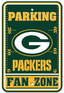 Wisconsin Packers - Parking Sign